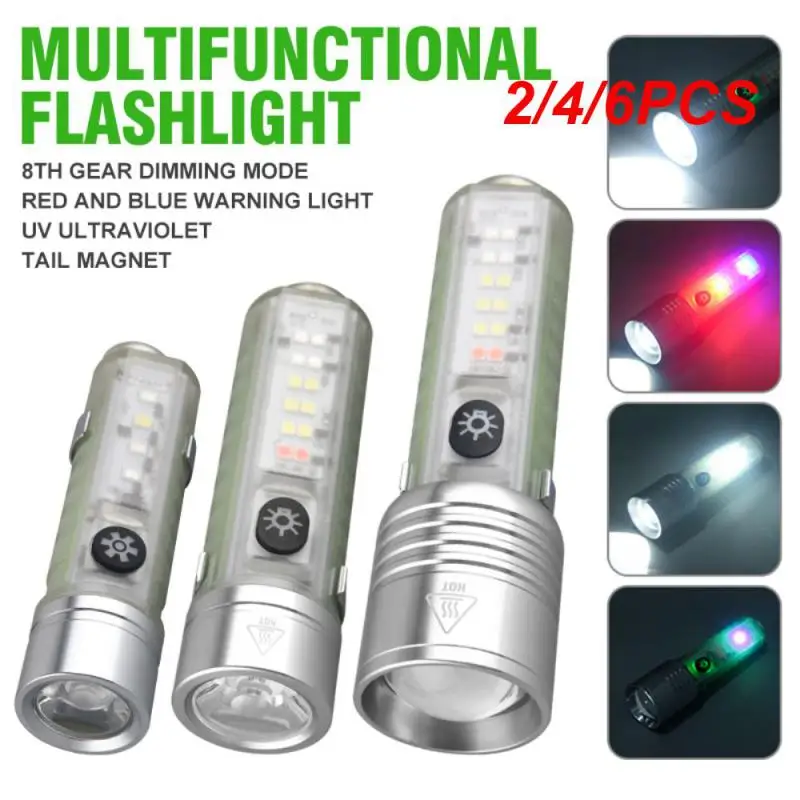2/4/6PCS New Portable Mini Flashlight 80W USB Powerful Light Long Shot High Power LED Flashlight Built-In Battery Outdoor
2/4/6PCS New Portable Mini Flashlight 80W USB Powerful Light Long Shot High Power LED Flashlight Built-In Battery Outdoor