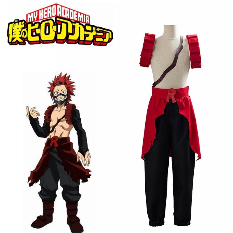 Boku No My Hero Academia Cosplay Eijiro Kirishima Cosplay Costume Adult Top Pants Outfit Suit Halloween Carnival Costume
Boku No My Hero Academia Cosplay Eijiro Kirishima Cosplay Costume Adult Top Pants Outfit Suit Halloween Carnival Costume