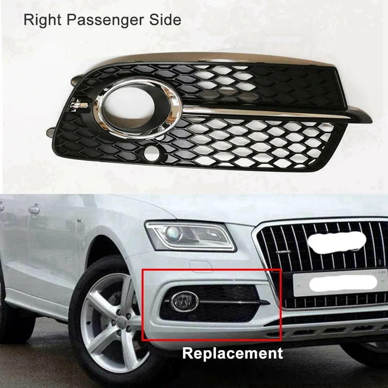HONEYCOMB Front Bumper Right Outer Grille RH Fog Lamp Cover For Q5 S-Line 2013-2017 8R0807682N
HONEYCOMB Front Bumper Right Outer Grille RH Fog Lamp Cover For Q5 S-Line 2013-2017 8R0807682N