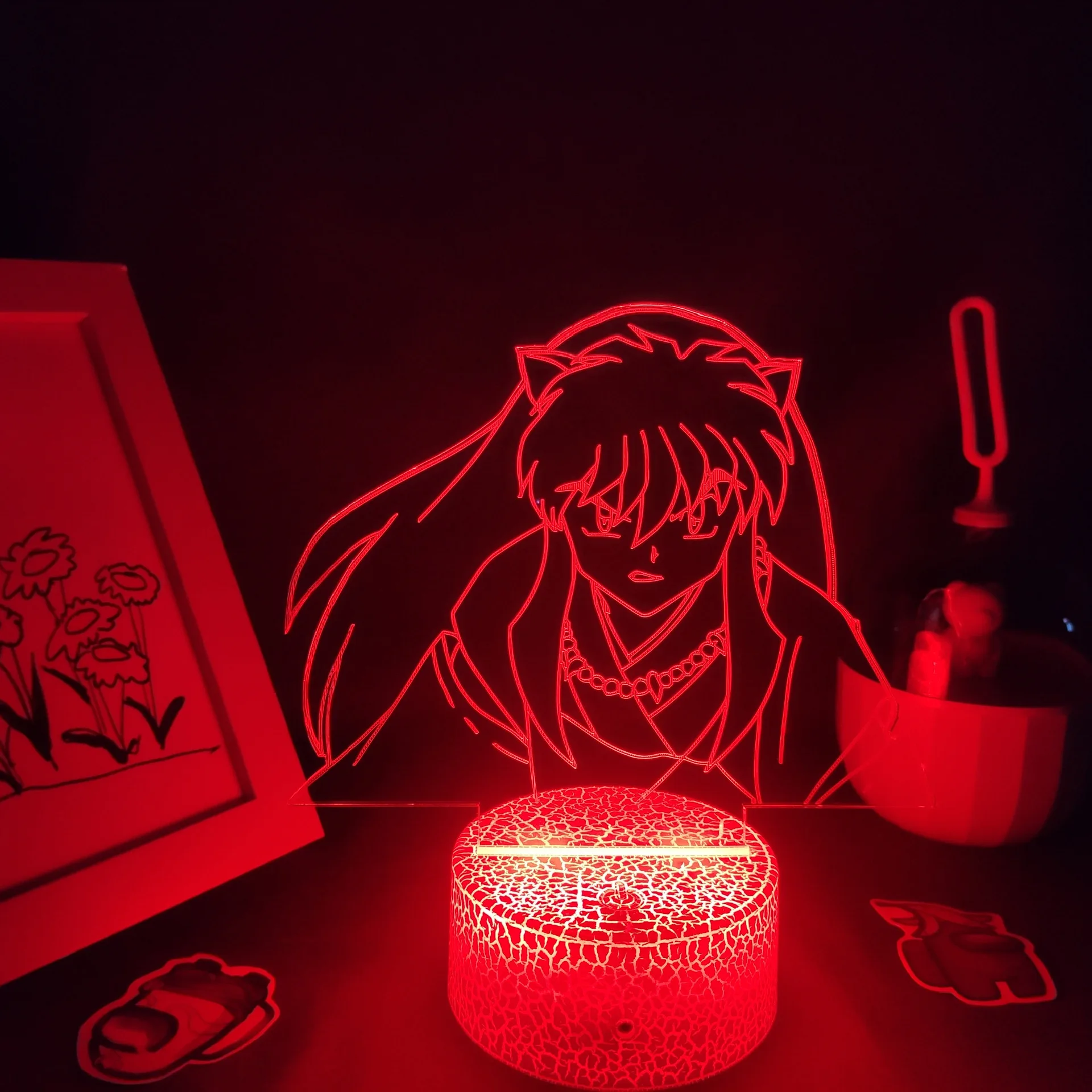 Inuyasha 3D Night Light Classic Japanese Anime USB Acrylic Night Light Bedroom Decoration Cute Room Decor Kawaii Cartoon
Inuyasha 3D Night Light Classic Japanese Anime USB Acrylic Night Light Bedroom Decoration Cute Room Decor Kawaii Cartoon