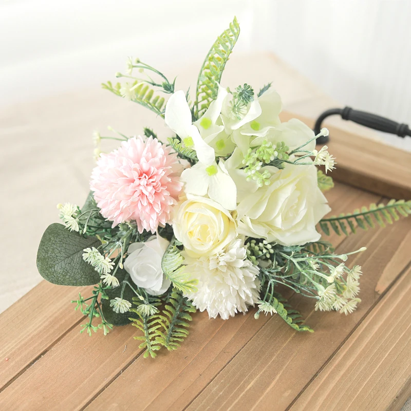 Artificial Flowers Autumn Silk Bouquet Ball Rose Wedding Home Decor Table Gift High Quality Accessories Craft DIY Fake Flower
Artificial Flowers Autumn Silk Bouquet Ball Rose Wedding Home Decor Table Gift High Quality Accessories Craft DIY Fake Flower