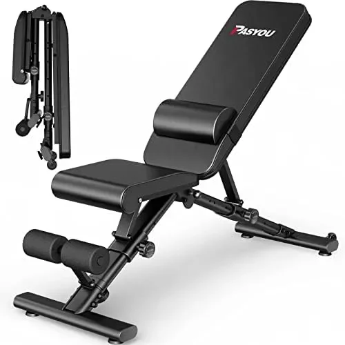Weight Bench Full Body Workout Multi-Purpose Foldable Incline Decline Exercise Workout Bench for Home Gym
Weight Bench Full Body Workout Multi-Purpose Foldable Incline Decline Exercise Workout Bench for Home Gym