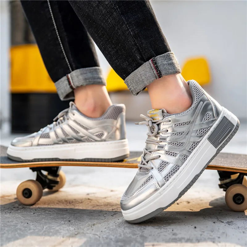 Men's Casual Shoes Lace-Up Classic Board Shoes Men Sneakers Trend Flat Shoes Comfortable Korean Version Students Tenis Masculino
Men's Casual Shoes Lace-Up Classic Board Shoes Men Sneakers Trend Flat Shoes Comfortable Korean Version Students Tenis Masculino