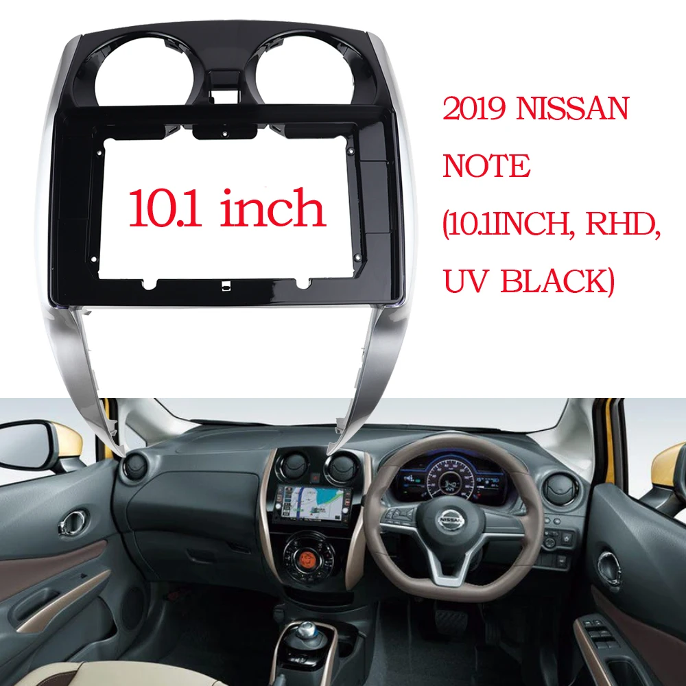 2 din Android Car Radio Frame Kit For Nissan Note 2012-2019 Auto Stereo Center Console Holder Fascia Trim Bezel Faceplate 
2 din Android Car Radio Frame Kit For Nissan Note 2012-2019 Auto Stereo Center Console Holder Fascia Trim Bezel Faceplate