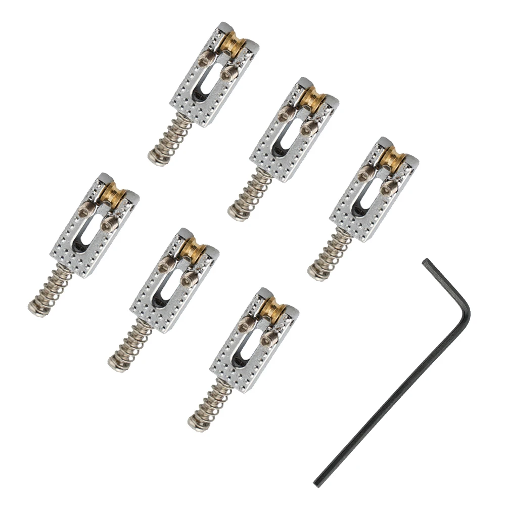 100% Brand New Saddle Roller Parts Tremolo With Wrench 10.5x 21mm 6Pcs Accessories Electric Guitar For Strat Tele
100% Brand New Saddle Roller Parts Tremolo With Wrench 10.5x 21mm 6Pcs Accessories Electric Guitar For Strat Tele