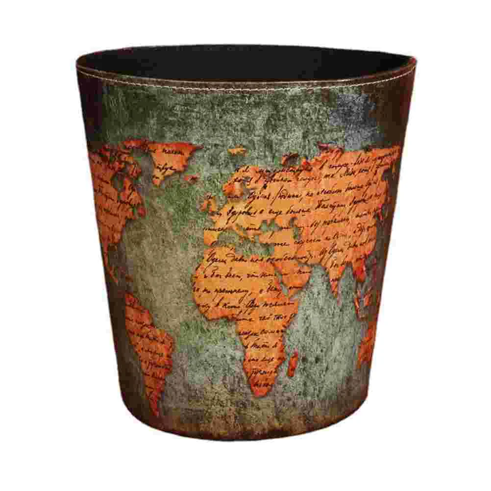 Can Trash Waste Bin Garbage Basket Container Kitchen Retro Wastebasket Paper Storage Round Bucket Vintage Office Cans Bathroom
Can Trash Waste Bin Garbage Basket Container Kitchen Retro Wastebasket Paper Storage Round Bucket Vintage Office Cans Bathroom