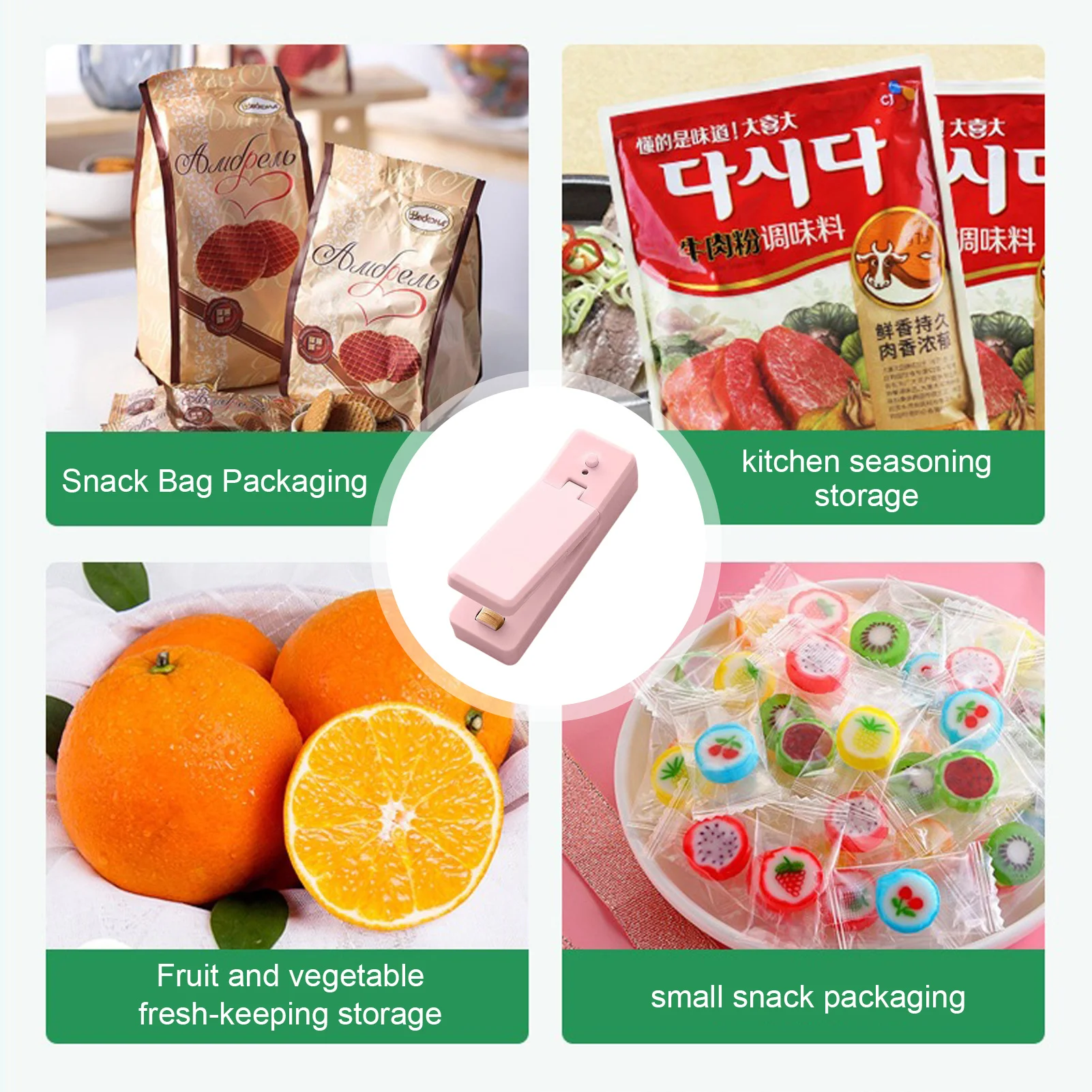Mini Bag Sealer Package Sealer Machine Bags Thermal Plastic Food Bag Closure Portable Sealer Packing Kitchen Accessories
Mini Bag Sealer Package Sealer Machine Bags Thermal Plastic Food Bag Closure Portable Sealer Packing Kitchen Accessories