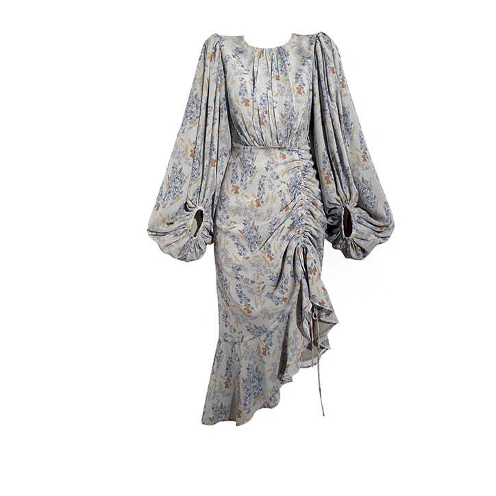 Autumn Floral Vintage Korean Dress Women Japanese Party Sexy Elegant Retro Dress Female Fish Tail Holiday Fairy Casual Sundress
Autumn Floral Vintage Korean Dress Women Japanese Party Sexy Elegant Retro Dress Female Fish Tail Holiday Fairy Casual Sundress