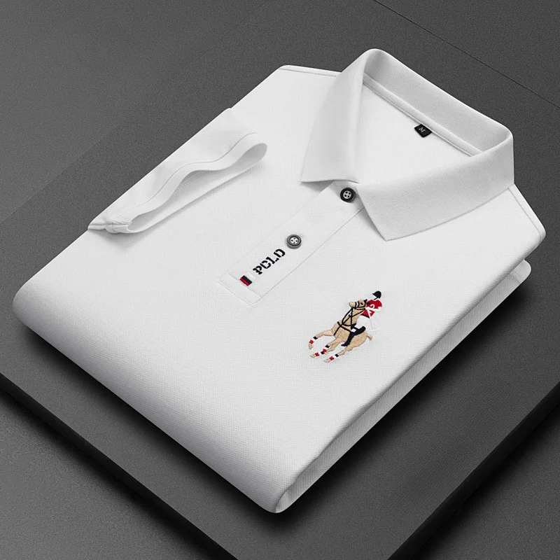 M-3XL!Summer Men's Polo Shirt Embroidery Trend Fit Quick Dry Short Sleeve T-shirts Fashion Slim Top Tees
M-3XL!Summer Men's Polo Shirt Embroidery Trend Fit Quick Dry Short Sleeve T-shirts Fashion Slim Top Tees