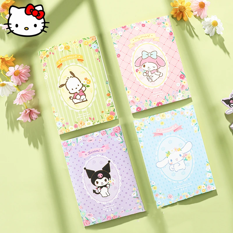 4PCS Kawaii Sanrio MyMelody Notepad Cinnamoroll Kuromi Cute Cartoon Girl Notepad Notebook Student Message Book Office Stationery 
4PCS Kawaii Sanrio MyMelody Notepad Cinnamoroll Kuromi Cute Cartoon Girl Notepad Notebook Student Message Book Office Stationery