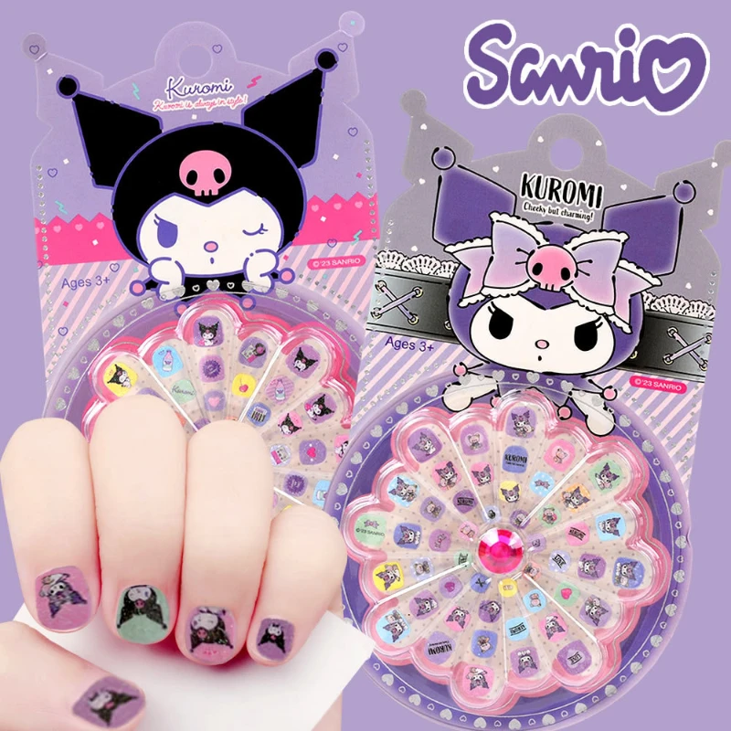 Sanrio Kawaii Kuromi Series Nail Stickers Children's Finger Decoration Nail Art Stickers Cartoon Wearing Armor Christmas Gift
Sanrio Kawaii Kuromi Series Nail Stickers Children's Finger Decoration Nail Art Stickers Cartoon Wearing Armor Christmas Gift