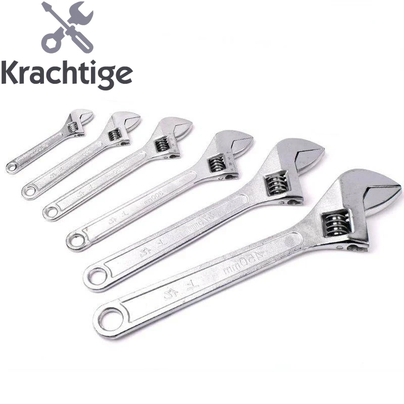 Krachtige 6 Inch 8 Inch Multi-function Adjustable Wrench Universal Wrench snap n grip tool sets
Krachtige 6 Inch 8 Inch Multi-function Adjustable Wrench Universal Wrench snap n grip tool sets