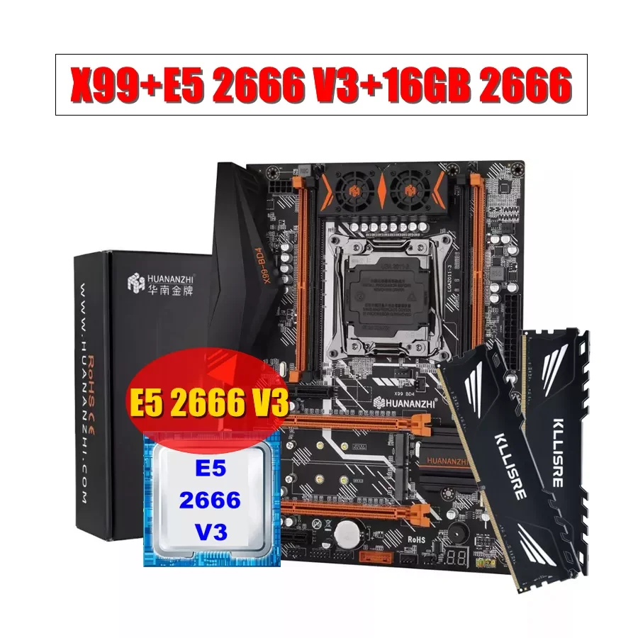Комплект материнской платы NEW2023 HUANANZHI X99, комплект XEON E5 2666 V3 2*8G DDR4 2666 NON-ECC память NVME USB3.0 ATX
Комплект материнской платы NEW2023 HUANANZHI X99, комплект XEON E5 2666 V3 2*8G DDR4 2666 NON-ECC память NVME USB3.0 ATX
