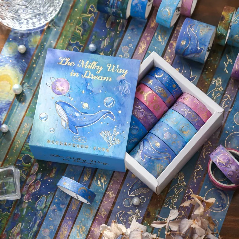Tape Gogh Scrapbooking Van Journal Tape Galaxy For Stars Tape Set Washi Works Pcs Decorative Diy 10 Masking Planet Adhesive
Tape Gogh Scrapbooking Van Journal Tape Galaxy For Stars Tape Set Washi Works Pcs Decorative Diy 10 Masking Planet Adhesive