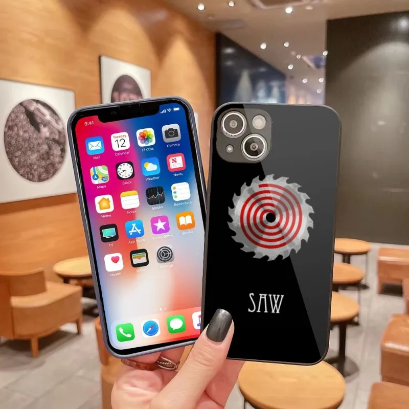 Saw Jigsaw Movie Phone Case for iPhone 14 13 12 11 Pro Max X XR XS 8 7 Plus Liquid Glass Cover Funda Shell
Saw Jigsaw Movie Phone Case for iPhone 14 13 12 11 Pro Max X XR XS 8 7 Plus Liquid Glass Cover Funda Shell
