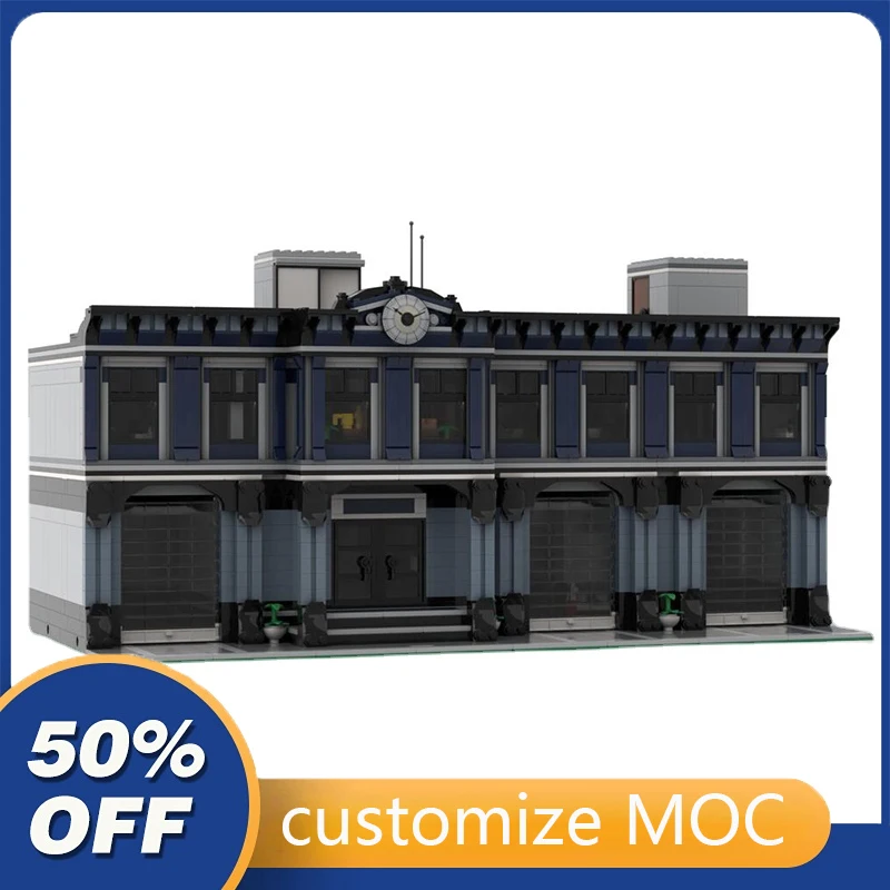 2665PCS Customized MOC Police Station street view Modular Model Building Blocks Bricks Children birthday toys Christmas gifts
2665PCS Customized MOC Police Station street view Modular Model Building Blocks Bricks Children birthday toys Christmas gifts