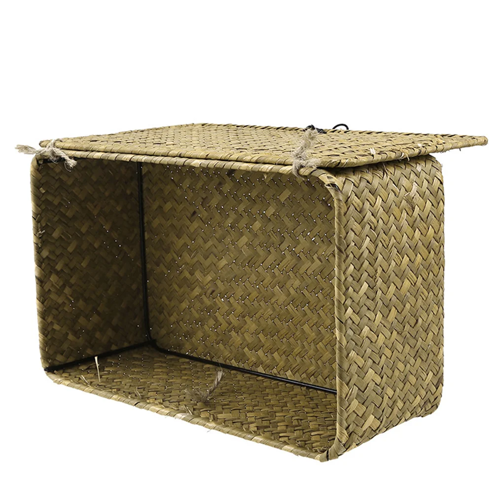 Basket Storage Woven Rattan Baskets Boxseagrass Organizer Seaweed Lid Fruit Bins Closet Containers Makeup Straw Hyacinth
Basket Storage Woven Rattan Baskets Boxseagrass Organizer Seaweed Lid Fruit Bins Closet Containers Makeup Straw Hyacinth