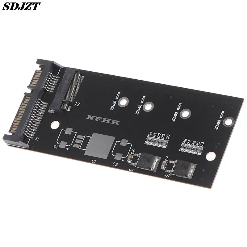 1set efficiency M.2 NVME SSD Convert Adapter Card NVME/AHCI Upgraded Kit for SATA revision (1.5/3.0/6.0 Gbps) |