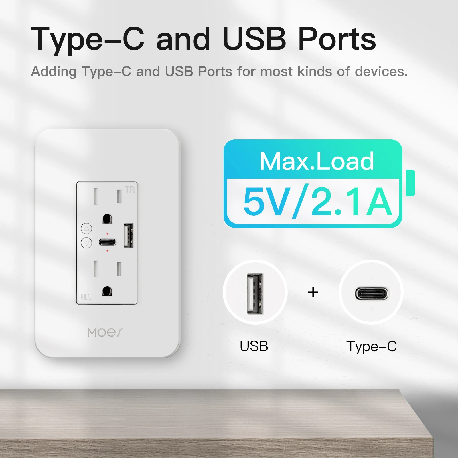 WiFi Controlled Wall Socket with App Control Dual USB Charging Ports Wireless Remote Control Power off Memory
WiFi Controlled Wall Socket with App Control Dual USB Charging Ports Wireless Remote Control Power off Memory