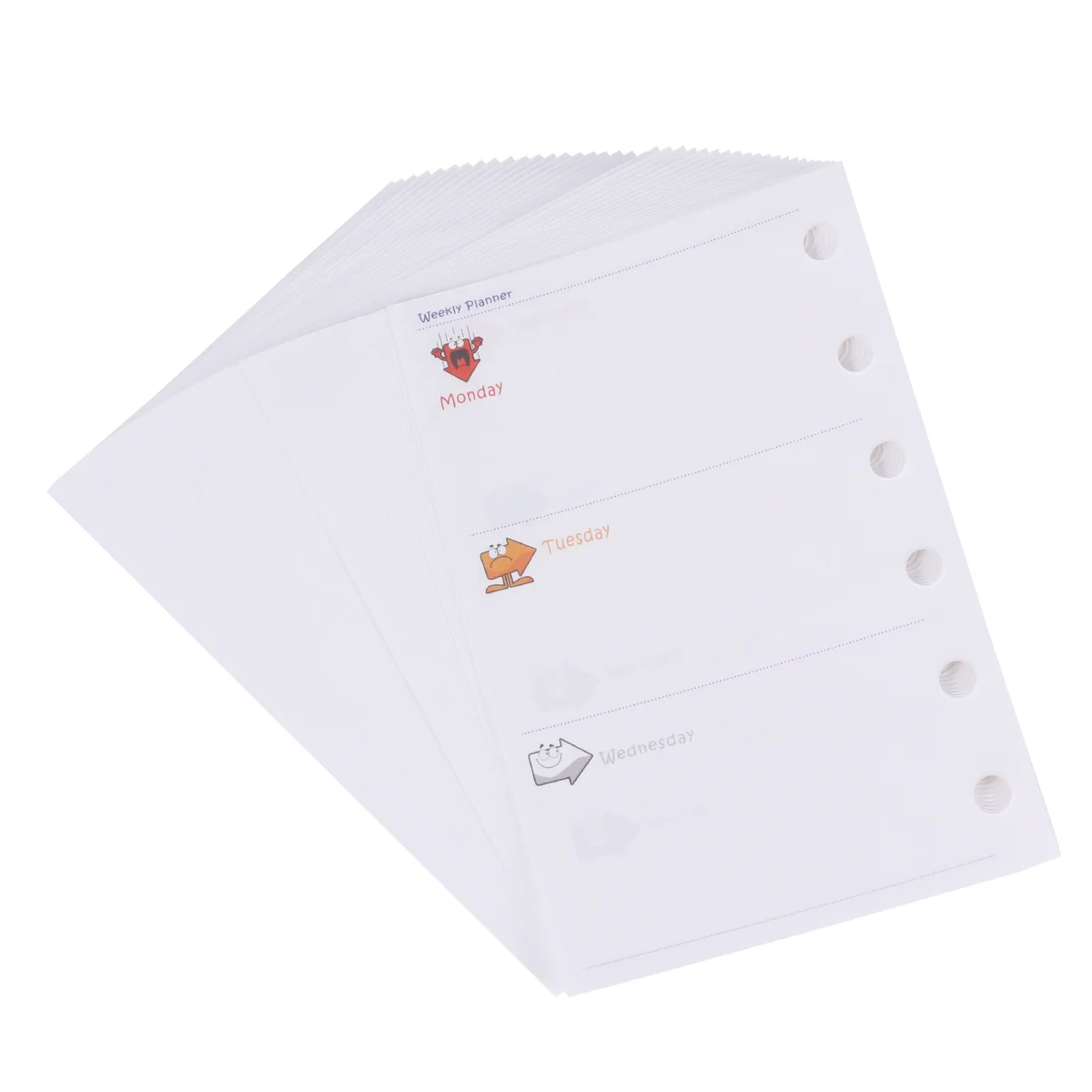 3 Pcs Notebook Loose-leaf Paper Replacement Core Papers A7 Refill Horizontal Grid
3 Pcs Notebook Loose-leaf Paper Replacement Core Papers A7 Refill Horizontal Grid