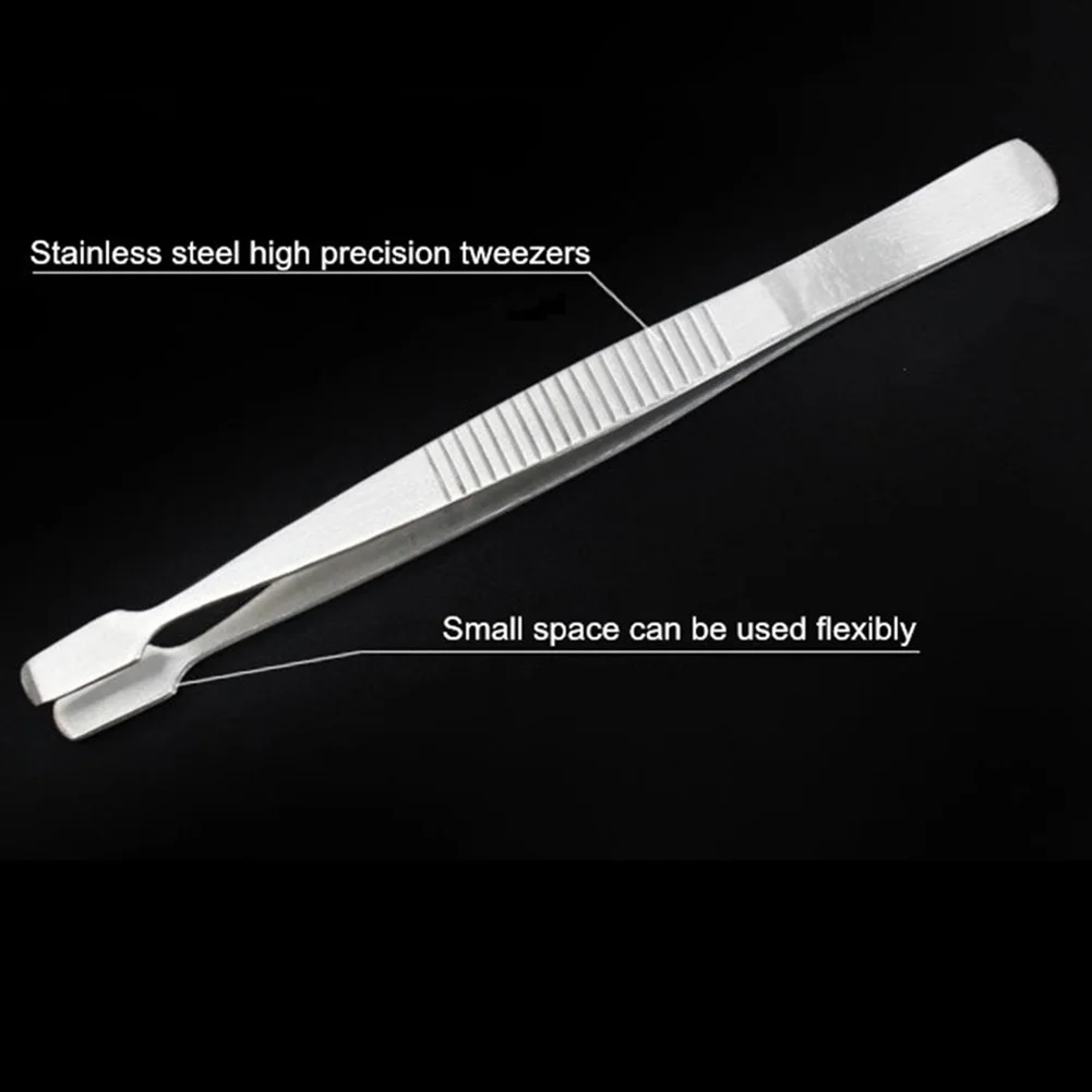 4Pcs Electronics Industrial Tweezers Stainless Steel Curved Straight Tip Tweezer Multifunctional Repair Hand Tool Beauty Clip
4Pcs Electronics Industrial Tweezers Stainless Steel Curved Straight Tip Tweezer Multifunctional Repair Hand Tool Beauty Clip