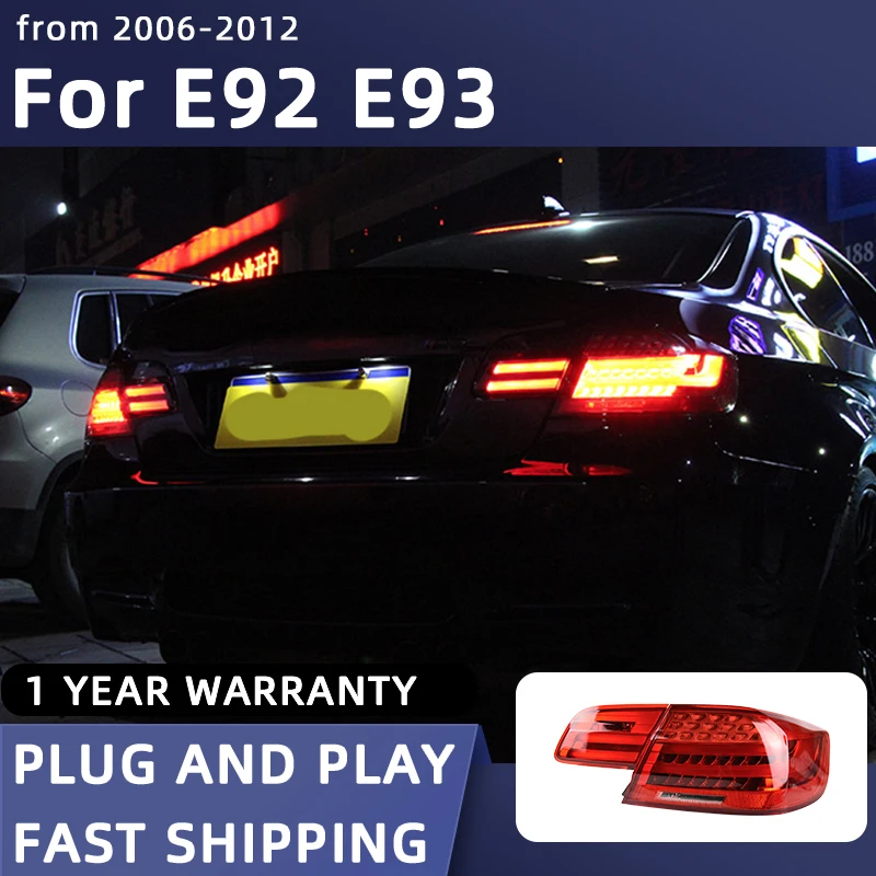 Car Styling Taillights for BMW M3 E92 330i 335i M3 LED Tail Light 2006-2013 Tail Lamp DRL Rear Turn Signal Automotive Accessorie
Car Styling Taillights for BMW M3 E92 330i 335i M3 LED Tail Light 2006-2013 Tail Lamp DRL Rear Turn Signal Automotive Accessorie