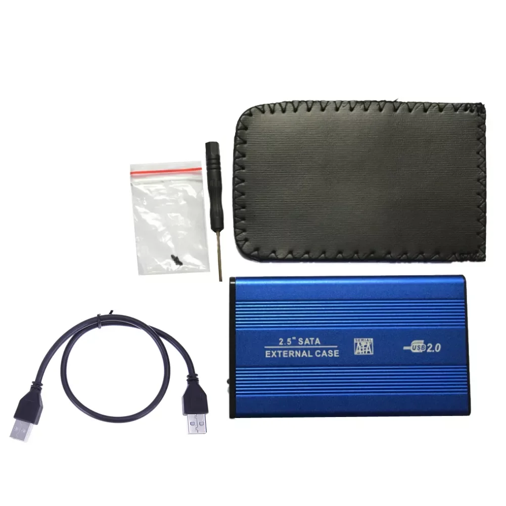 2.5inch USB 2.0 External Hard Drives HDD Enclosure Box 480mbps Support 2TB Aluminum HDD Drive Case for 2.5" SATA Hard Disk
2.5inch USB 2.0 External Hard Drives HDD Enclosure Box 480mbps Support 2TB Aluminum HDD Drive Case for 2.5" SATA Hard Disk