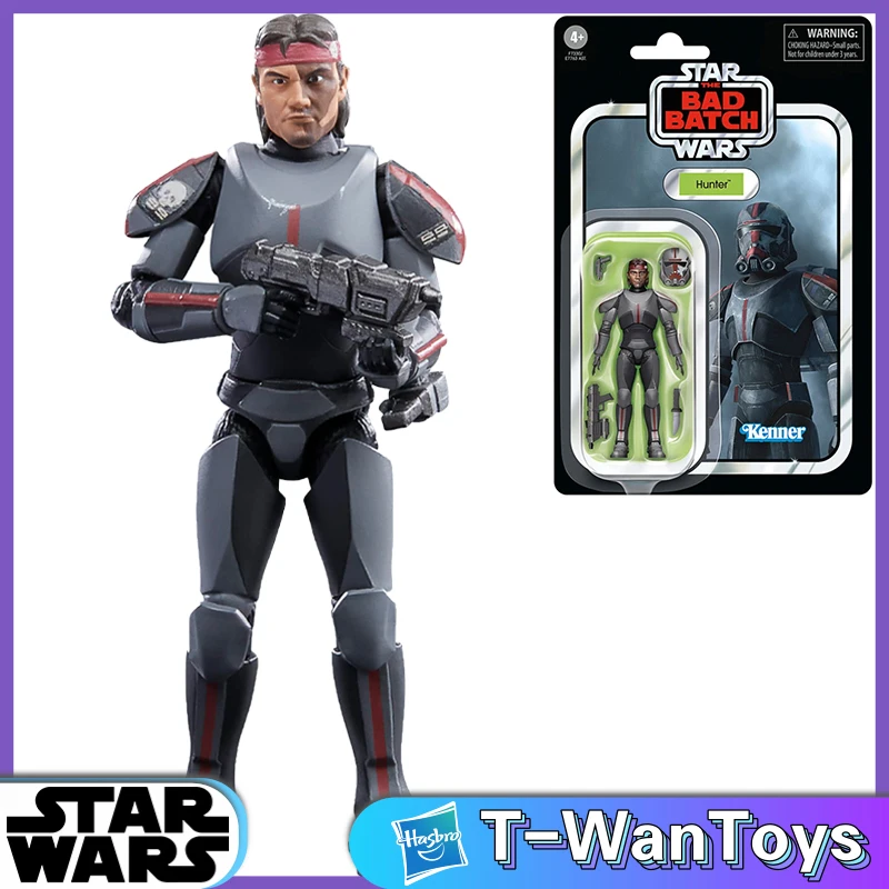 New In Stock Hasbro Star Wars The Vintage Collection Hunter The Bad Batch 3.75-Inch-Scale(10 Cm) Collectible Action Figures
New In Stock Hasbro Star Wars The Vintage Collection Hunter The Bad Batch 3.75-Inch-Scale(10 Cm) Collectible Action Figures