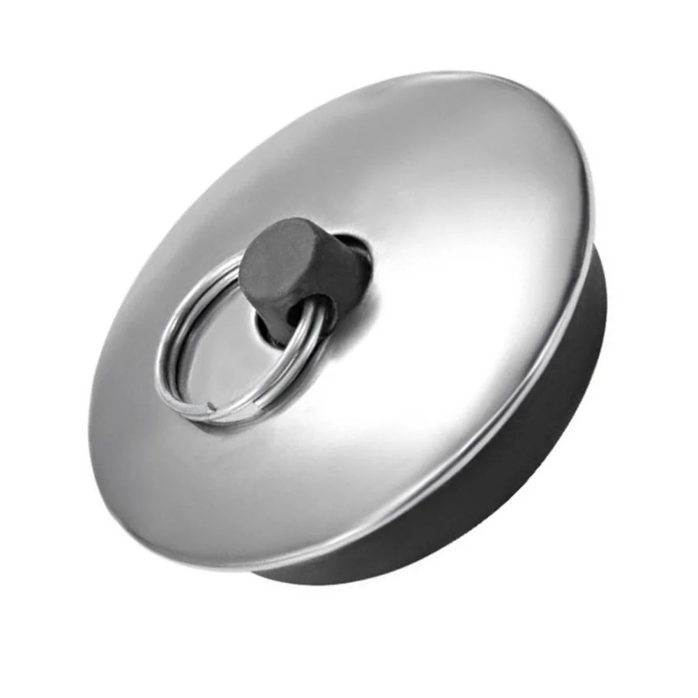 1pcs Rubber Sink Plug Drain Stopper Drain Plug Cover With Ring Drainage Cover For Bathtub Kitchen Stainless Steel
1pcs Rubber Sink Plug Drain Stopper Drain Plug Cover With Ring Drainage Cover For Bathtub Kitchen Stainless Steel
