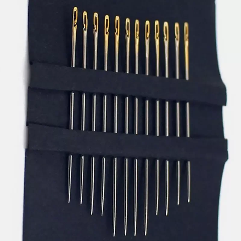 12Pcs/set Stainless Steel Sewing Needles Needle-side Hole Blind Needle Threading Hand Household Sewing Elderly Embroidery Needle
12Pcs/set Stainless Steel Sewing Needles Needle-side Hole Blind Needle Threading Hand Household Sewing Elderly Embroidery Needle