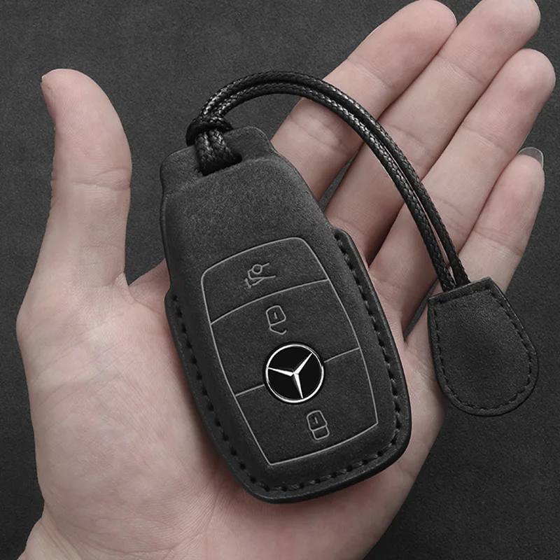 Leather Car Key Case For Mercedes Benz A C E S G Class GLC CLE CLA GLB GLS W177 W205 W213 W222 X167 AMG Fob Suede Accessories
Leather Car Key Case For Mercedes Benz A C E S G Class GLC CLE CLA GLB GLS W177 W205 W213 W222 X167 AMG Fob Suede Accessories