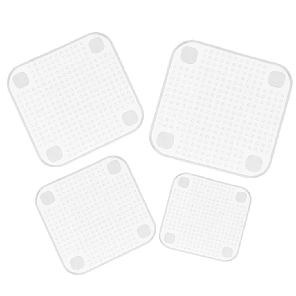 1Pc/4Pcs Food Grade Keeping Food Fresh Wrap Reusable Super Stick Silicone Food Wraps Seal Vacuum Cover Stretch Lid
1Pc/4Pcs Food Grade Keeping Food Fresh Wrap Reusable Super Stick Silicone Food Wraps Seal Vacuum Cover Stretch Lid