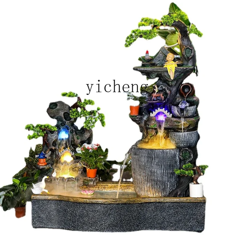 XL Large Rockery Courtyard Flowing Water Landscape Fish Pond Landscaping Outdoor Finished Product Fish Pond Resin
XL Large Rockery Courtyard Flowing Water Landscape Fish Pond Landscaping Outdoor Finished Product Fish Pond Resin