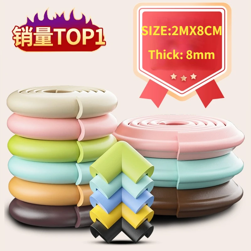 2M Thickened 6mm Baby Safety Strips Table Corner Protectors Furniture Corner Protectors Child Safety Foam Strips
2M Thickened 6mm Baby Safety Strips Table Corner Protectors Furniture Corner Protectors Child Safety Foam Strips