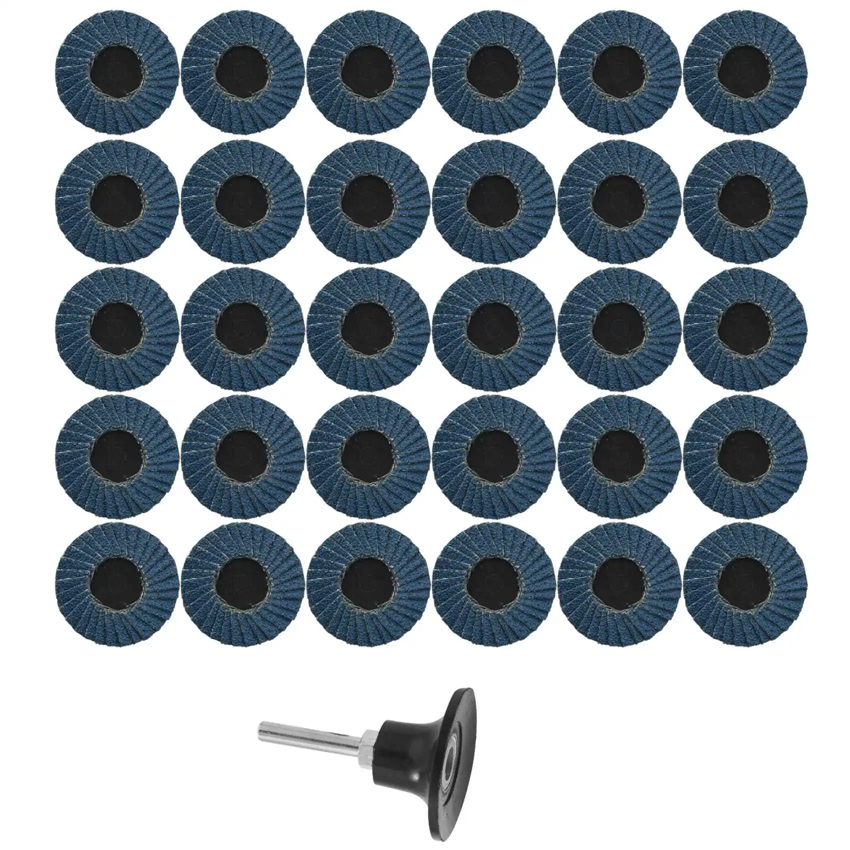 50Mm 2 inch Flap Disc Sanding Disk for Rolor Roll Lock Abrasive Tools Fits Polishing Metal Iron Rust Removal Grinding Wheel
50Mm 2 inch Flap Disc Sanding Disk for Rolor Roll Lock Abrasive Tools Fits Polishing Metal Iron Rust Removal Grinding Wheel