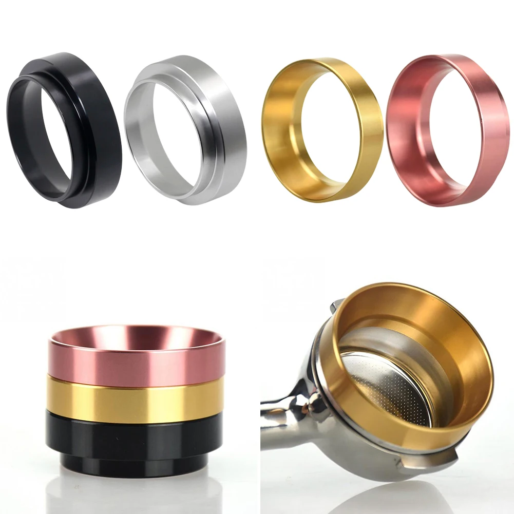 51mm Aluminium Dosing Ring For Espresso Coffee Dosing Rings Portafilters Coffee Filter Replacement Ring DIY Handmade Coffee Tool
51mm Aluminium Dosing Ring For Espresso Coffee Dosing Rings Portafilters Coffee Filter Replacement Ring DIY Handmade Coffee Tool