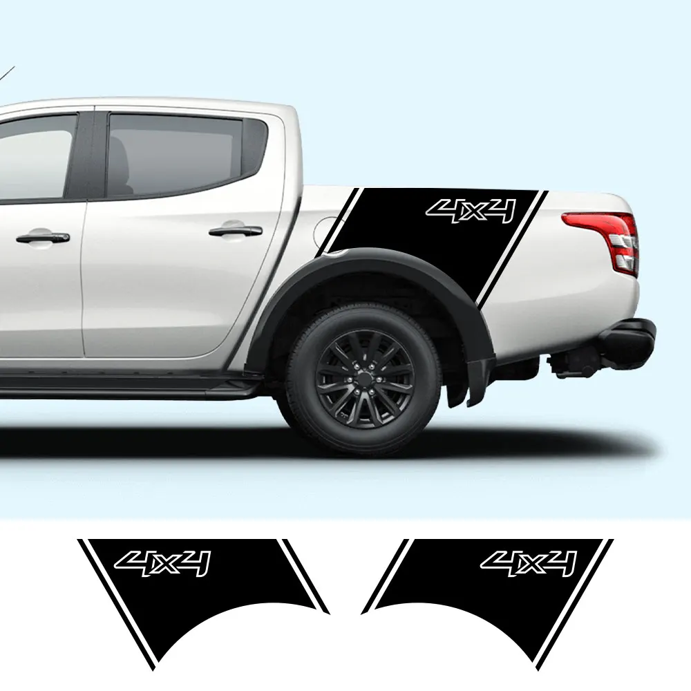 Для Mitsubishi L200 Triton автомобильные наклейки пикап брызговик Боковая дверь грузовик