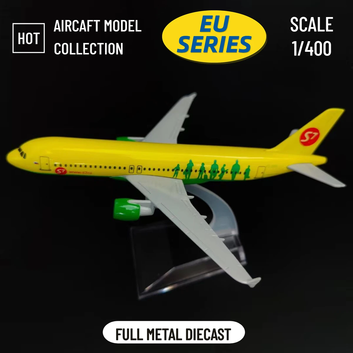 Scale 1:400 Metal Aircraft Replica 15cm Russia Siberia S7 Boeing Airbus Airplane Diecast Model Miniature Xmas Gift for Boys
Scale 1:400 Metal Aircraft Replica 15cm Russia Siberia S7 Boeing Airbus Airplane Diecast Model Miniature Xmas Gift for Boys