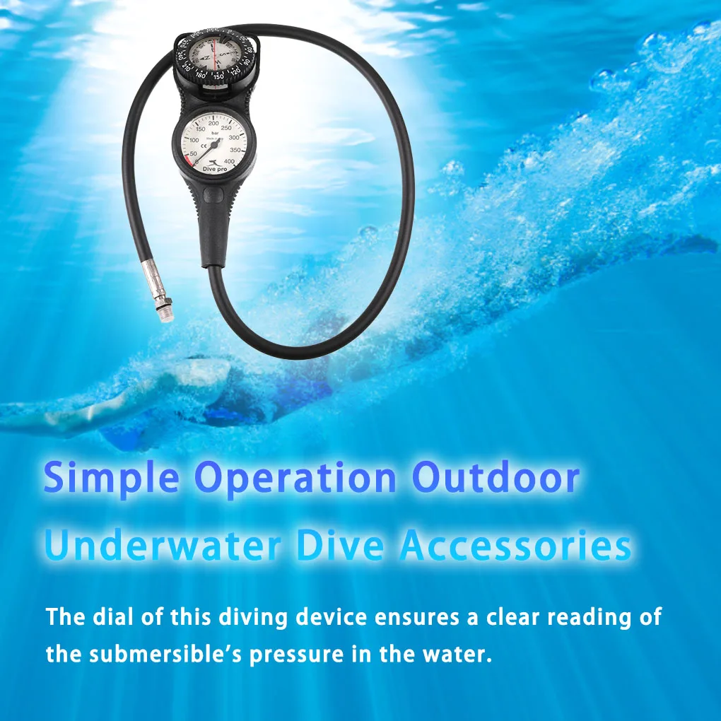 Professional Portable Diving Gauge Small Pressure Checker Depth Meter Outdoor Underwater Dive Accessories Equipment
Professional Portable Diving Gauge Small Pressure Checker Depth Meter Outdoor Underwater Dive Accessories Equipment