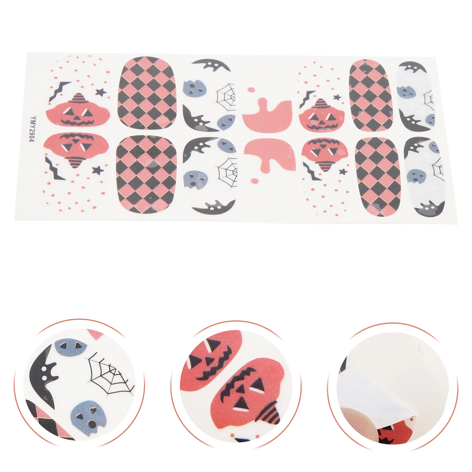 Nailstickers Decals Manicure Sticker Adhesive Full Gothic Self Accessories Wrap Applique Fingernail Wraps Diy 3D Watermark
Nailstickers Decals Manicure Sticker Adhesive Full Gothic Self Accessories Wrap Applique Fingernail Wraps Diy 3D Watermark