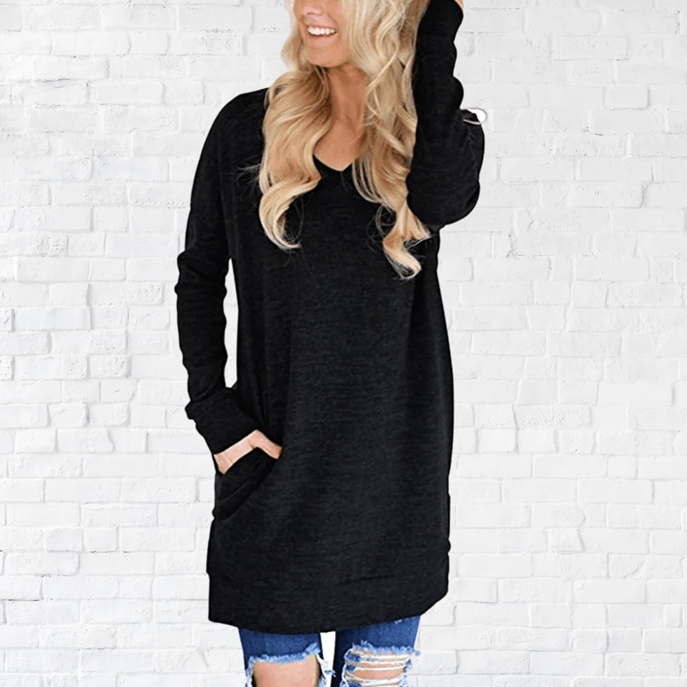 Casual Women Autumn T-Shirts Ladies Long Sleeve Stitching Solid Clothing Women Patchwork Outdoor Activities Outerwear
Casual Women Autumn T-Shirts Ladies Long Sleeve Stitching Solid Clothing Women Patchwork Outdoor Activities Outerwear