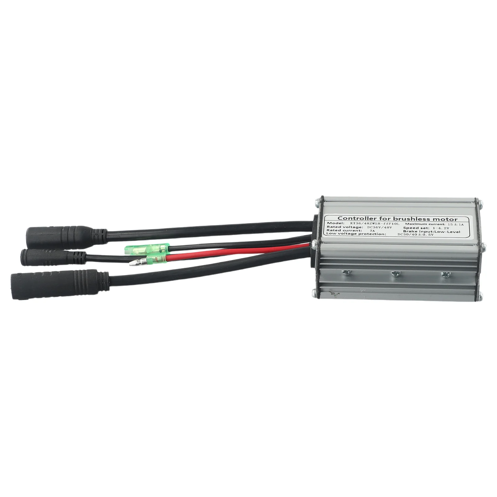 Запчасть для велосипеда, контроллер для велосипеда 7A 82*53*32 мм DC48V/36V Электрический KT36/48ZWSR-ffF02, металлический, серебристый, вес около 206 г
Запчасть для велосипеда, контроллер для велосипеда 7A 82*53*32 мм DC48V/36V Электрический KT36/48ZWSR-ffF02, металлический, серебристый, вес около 206 г