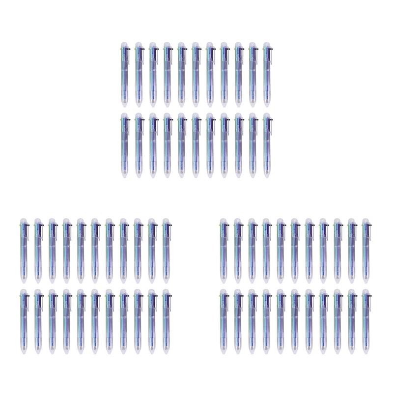 66 Pack 0.7Mm 6-In-1 Multicolor Ballpoint Pen,6-Color Retractable Ballpoint Pens
66 Pack 0.7Mm 6-In-1 Multicolor Ballpoint Pen,6-Color Retractable Ballpoint Pens