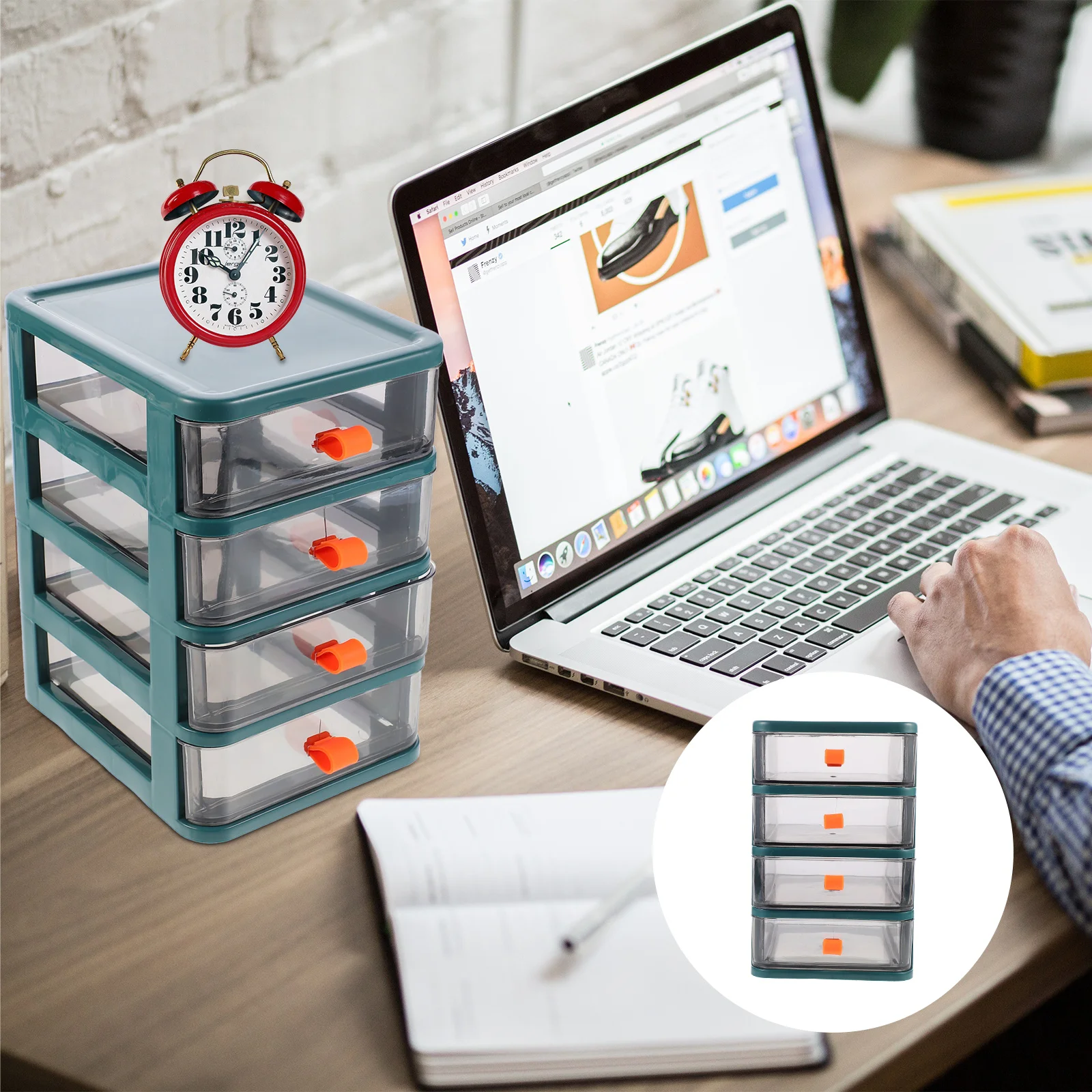 Storage Box Multi-storey Desktop Organizer Mini Sundries Container Office Drawer Type Holder Tray Organizers
Storage Box Multi-storey Desktop Organizer Mini Sundries Container Office Drawer Type Holder Tray Organizers