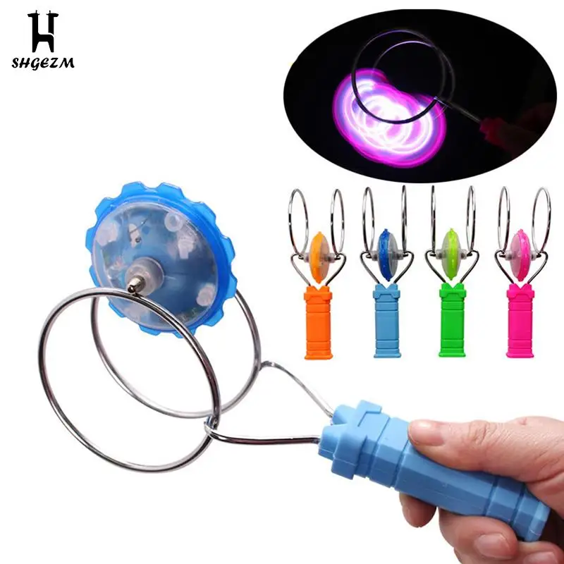 

Magic Flying Top Magnetic Spinning Top Luminous Gyro LED Toy Rotating Handle Children's Classic Toy Gift Fun Sports Toy
