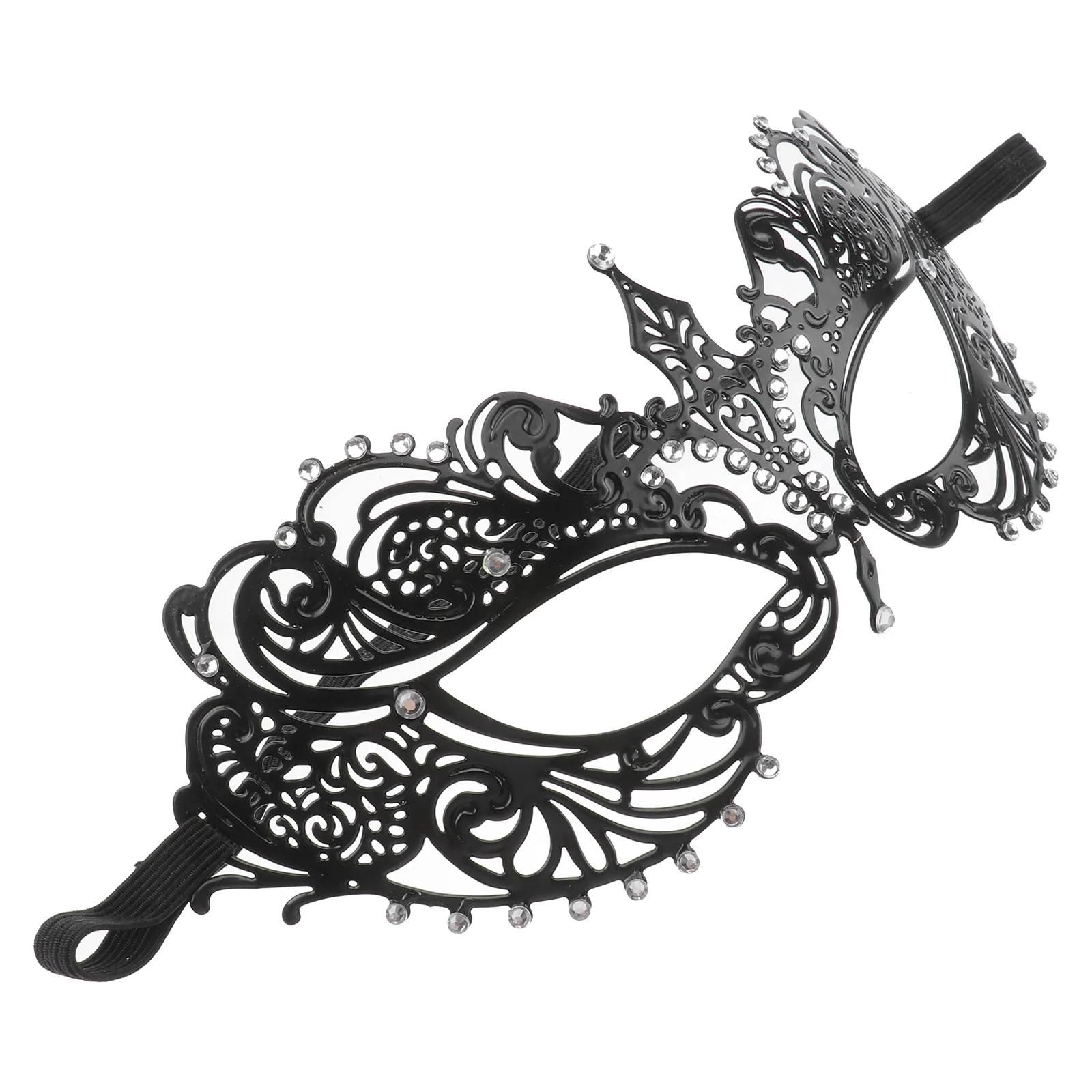 Black Silk Ribbon Metal Masquerade Mask Blindfold Costume Ball Halloweenmasks For
Black Silk Ribbon Metal Masquerade Mask Blindfold Costume Ball Halloweenmasks For