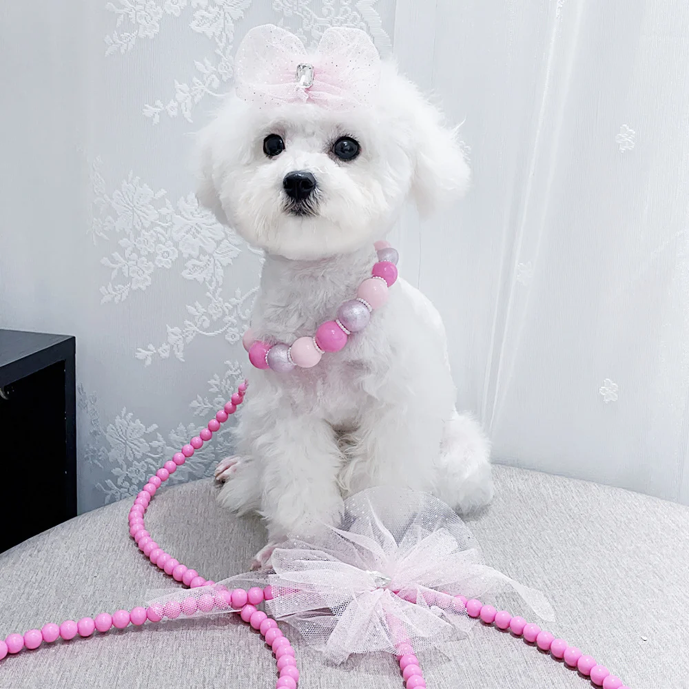Strong Durable Steel Cable Dog Leash with Colorful Beaded Design ,Set with Colorful Beaded Leash,for Small Medium and Large Dogs
Strong Durable Steel Cable Dog Leash with Colorful Beaded Design ,Set with Colorful Beaded Leash,for Small Medium and Large Dogs