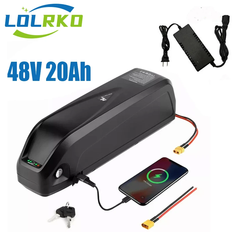 

Genuine 48V 20AH 13S 18650 lithium ebike Batterie Hailong Max 1000W Motor Bike conversion kit Electric Bicycle US EU duty free