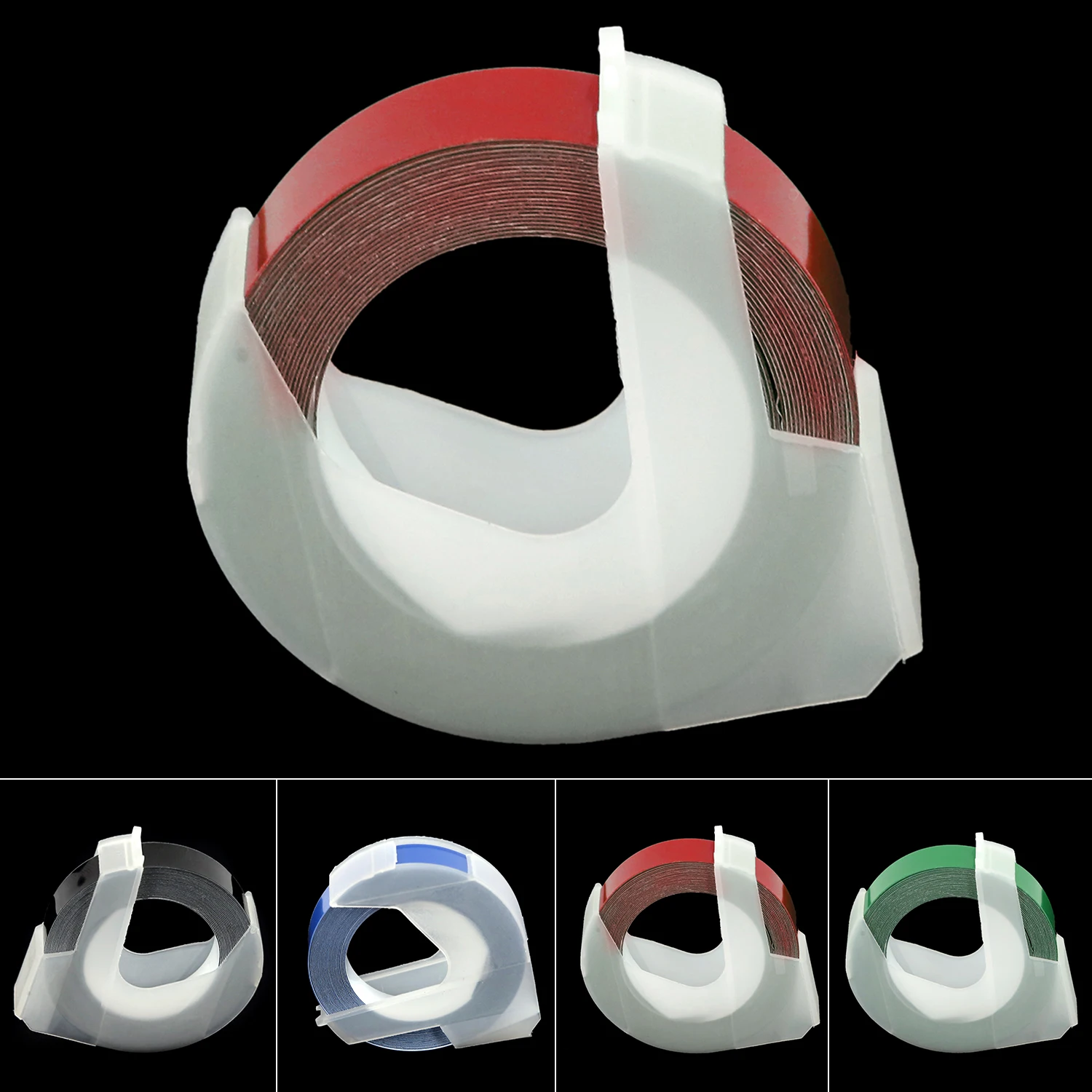 1pc Manual Label Tape Red/Green/Blue/Black 9mm Concave Convex Label Tape For Dymo 12813 12814 Tools
1pc Manual Label Tape Red/Green/Blue/Black 9mm Concave Convex Label Tape For Dymo 12813 12814 Tools