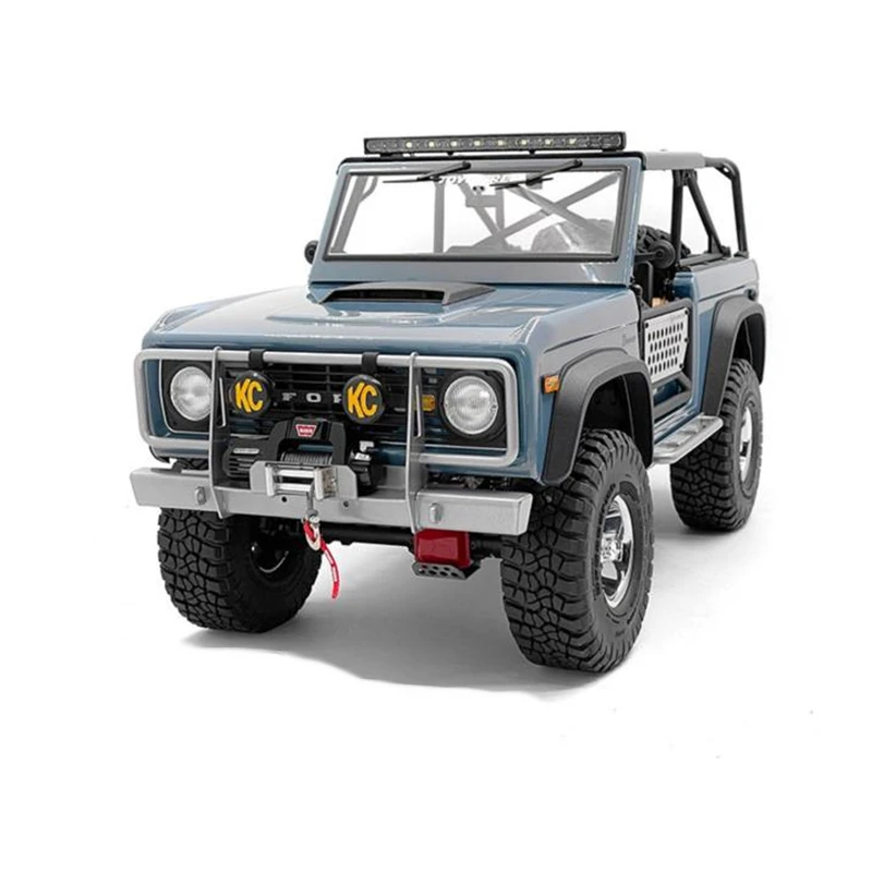 AXI03014 SCX10 III ранний Ford Bronco 1/10 Рок Гусеничный грузовик модель серебристого металла